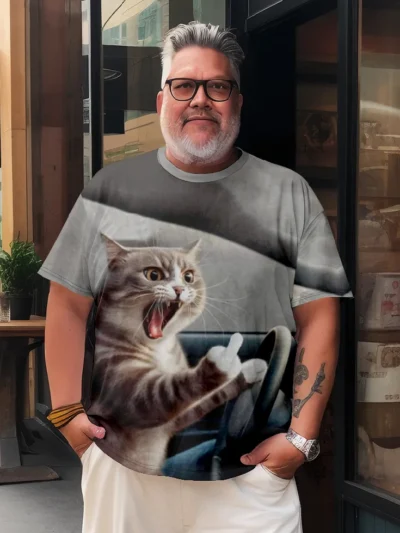 Cat Driver T-Shirt