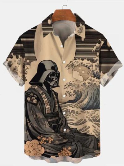 Ukiyoe short sleeve pocket shirt